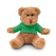 Teddybär mit Hoody JOHNNY - grün